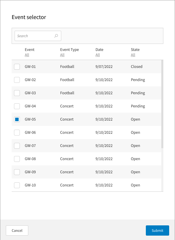 XOP_XCAT_Orders_Event_Selector.png