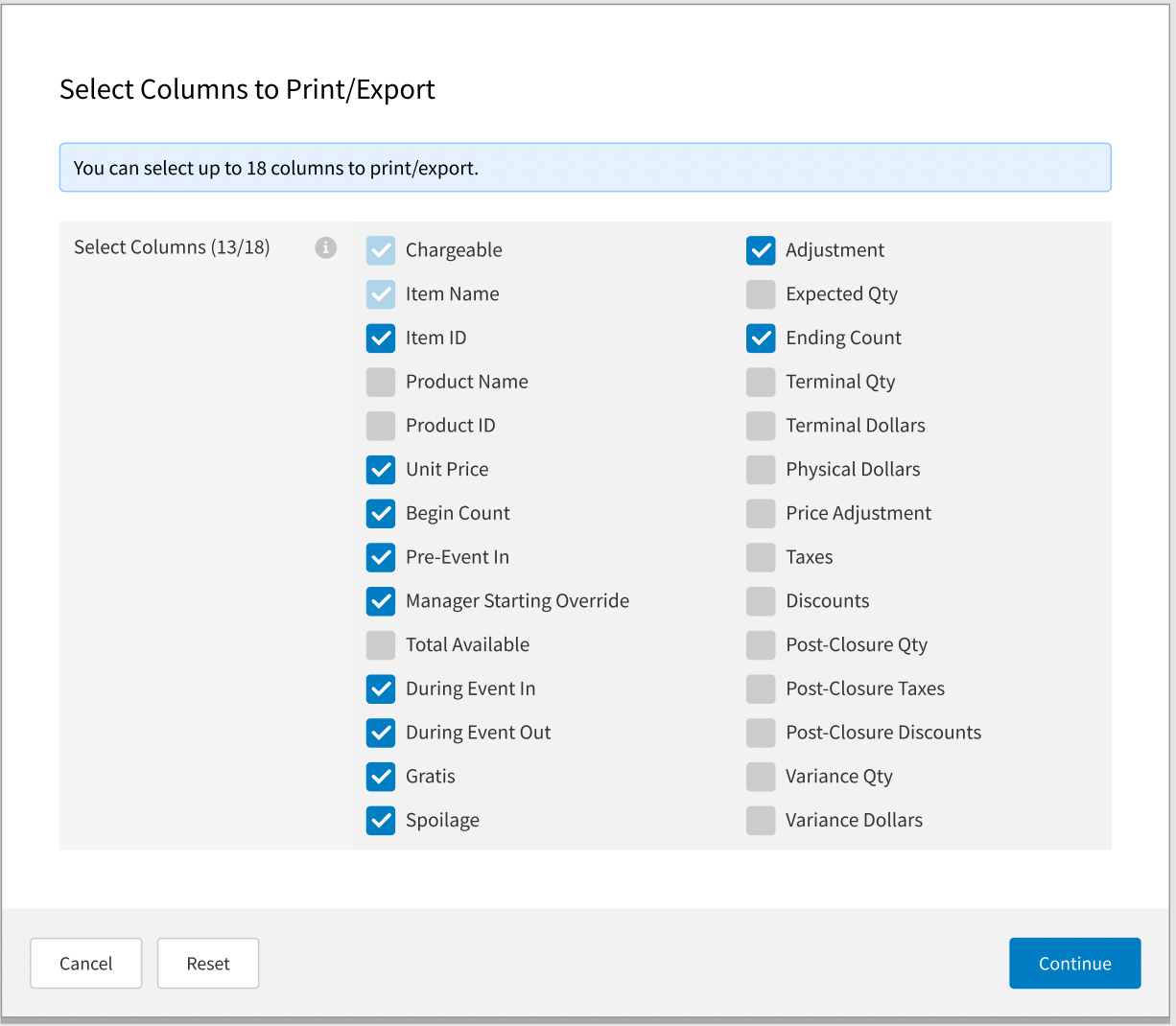 PRMA-5180_XVI_Column_Selection.png